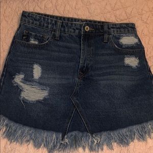 Jean skirt